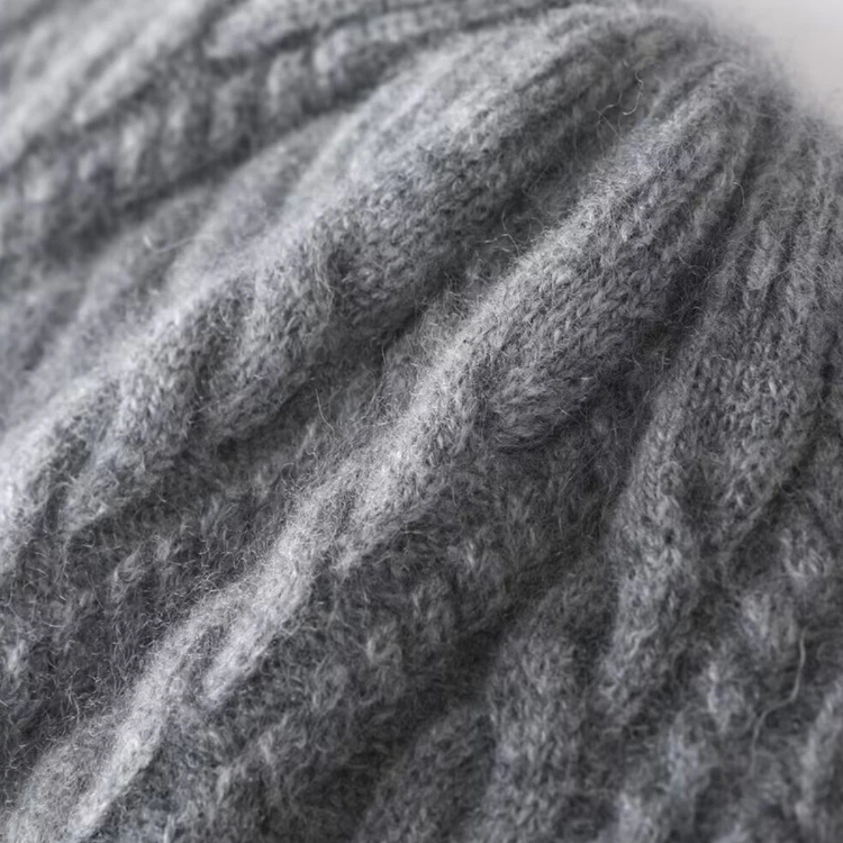 The Kingsley Men's Classic Ribbed Knit Beanie