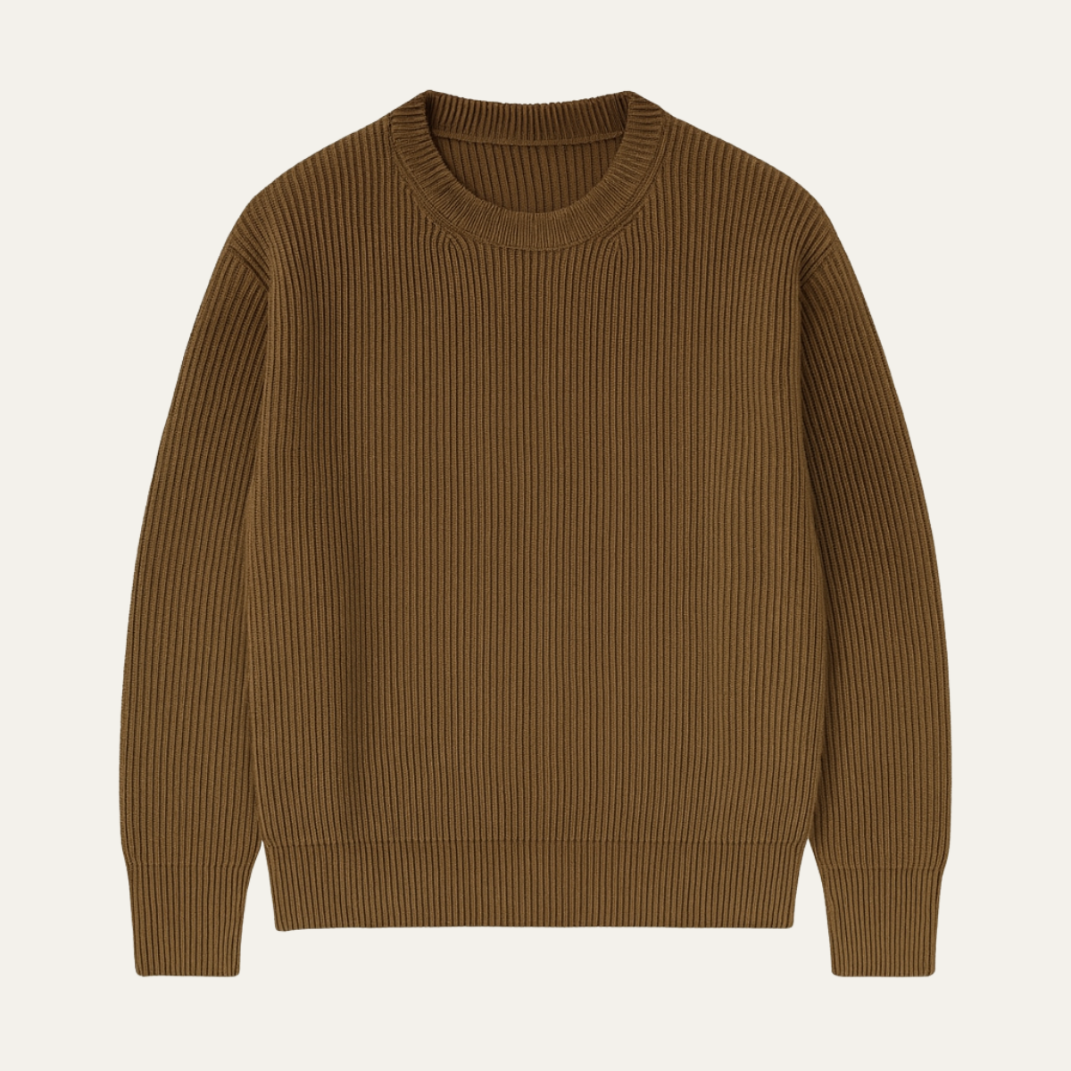 The St. Moritz Men’s Merino Wool Ribbed Luxury Knitted Sweater
