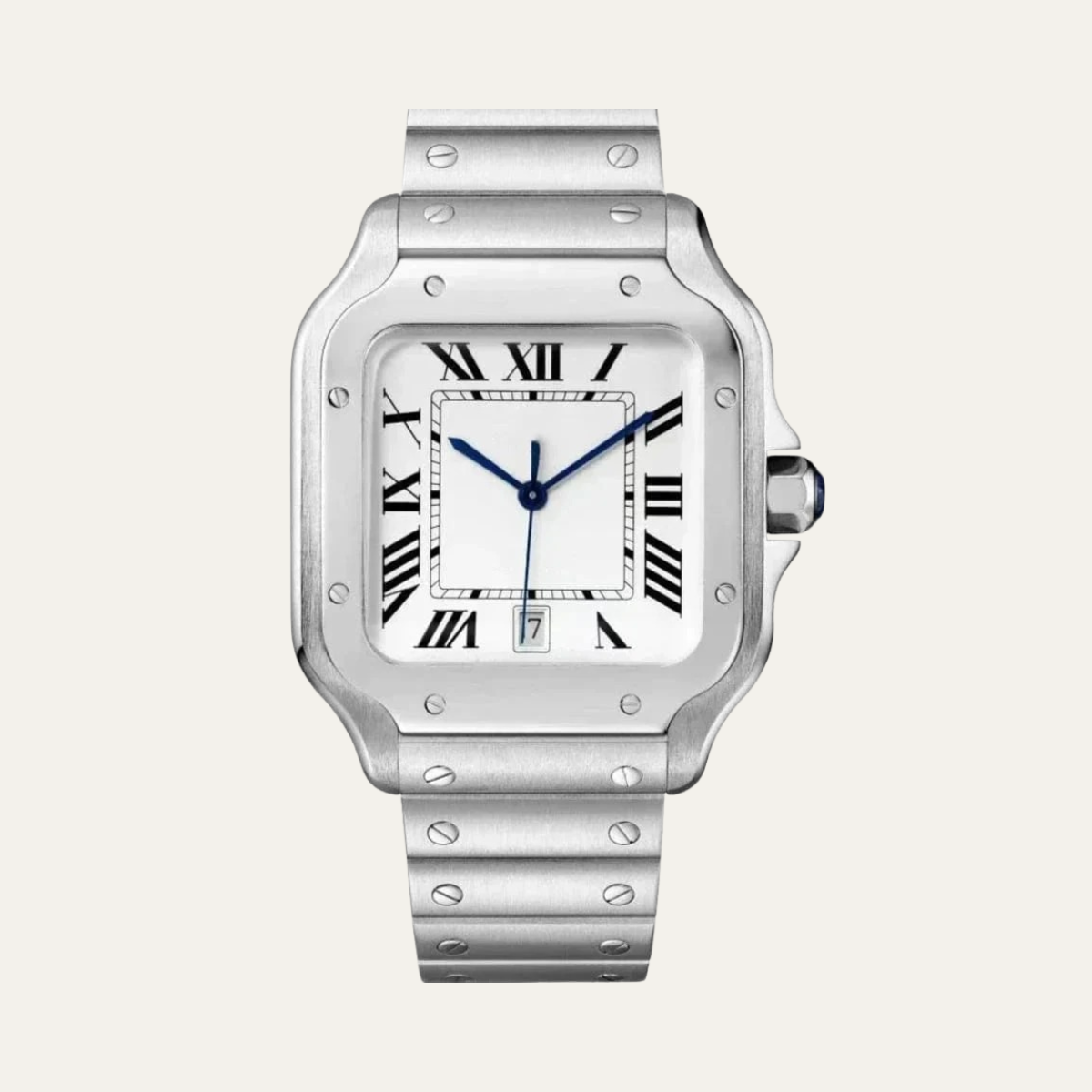 The Marbella Men's Luxury Watch – Stainless Steel Timeless Design