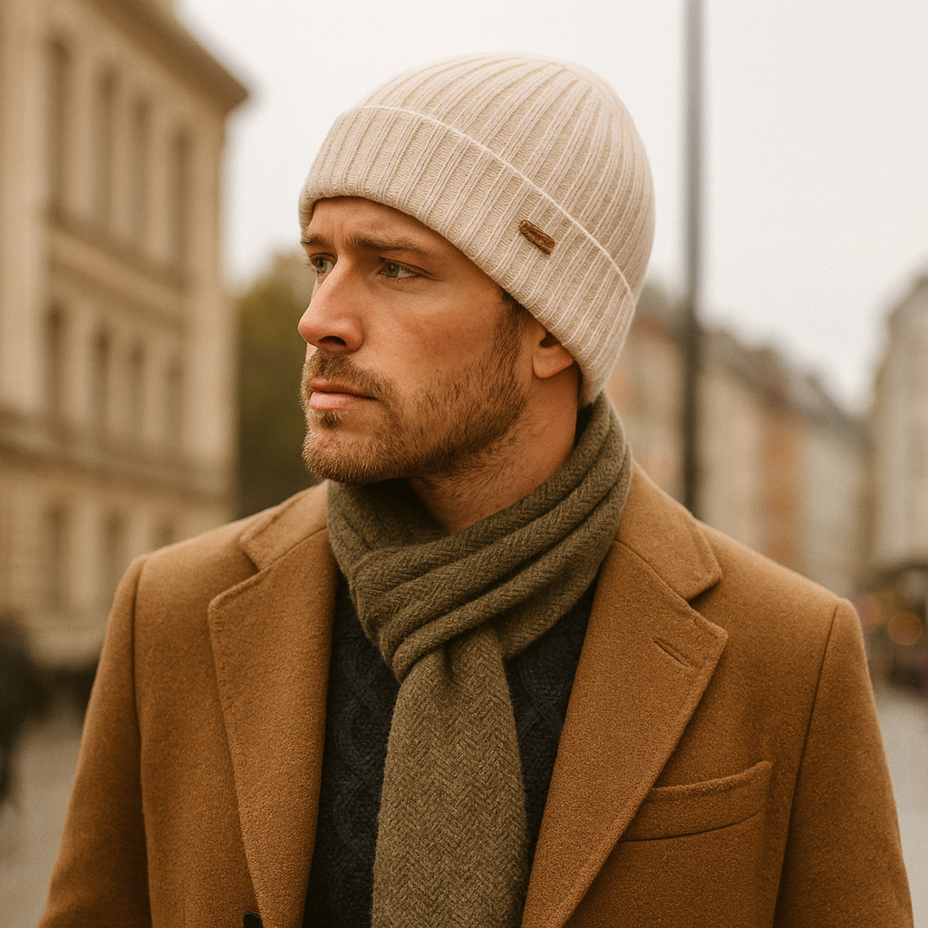 The Blackwell Men's Stylish Ribbed Knit Beanie