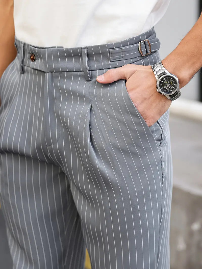 The Montrose Elegant Striped Pants