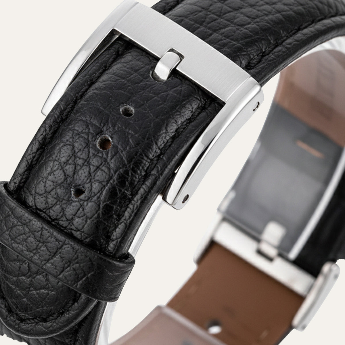 The Savile Men's Classic Luxury Quartz Watch - Premium Leather Strap