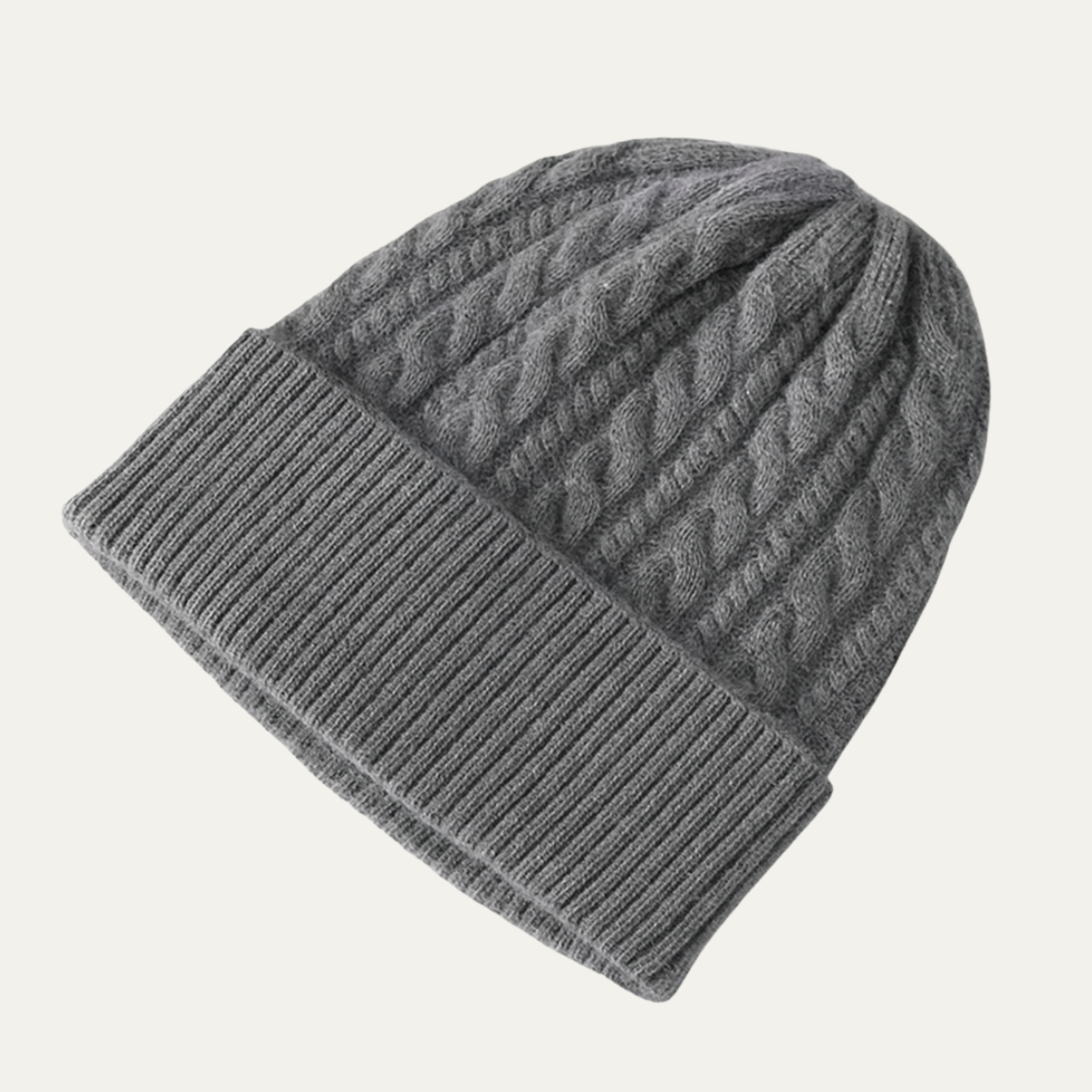 The Kingsley Men's Classic Ribbed Knit Beanie