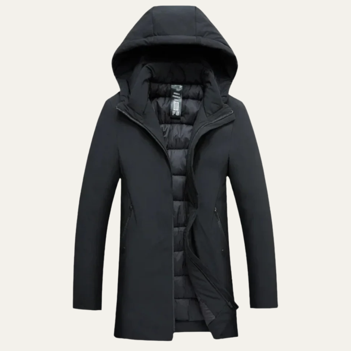 The Maybach Men’s Waterproof Winter Parka Coat Jacket with Hood