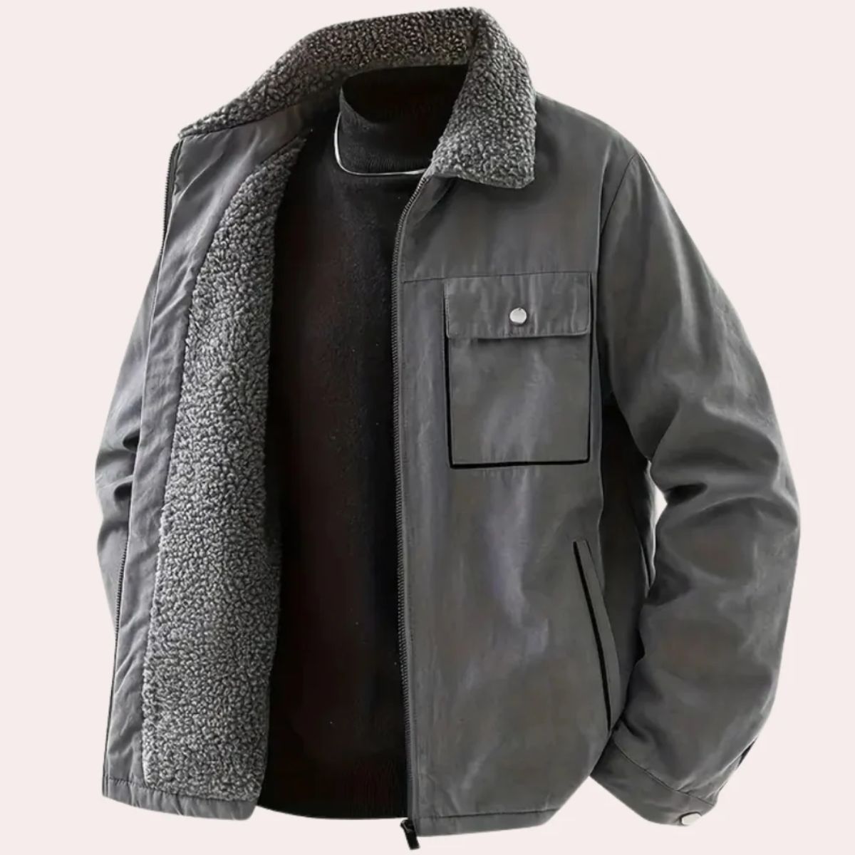 The Denver Fleece Lined Winter Coat for Men