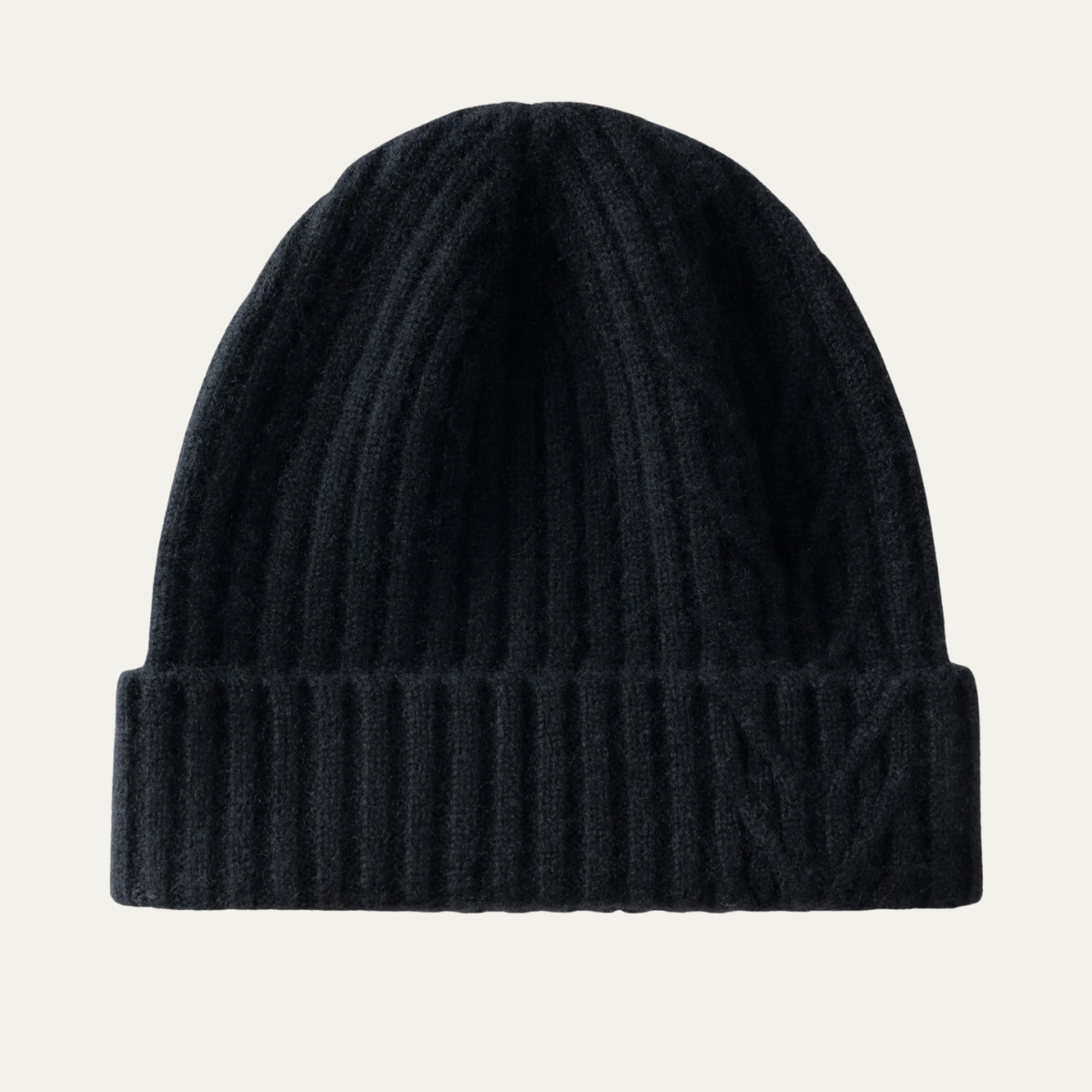 The Wentworth Men's Luxury Ribbed Knit Beanie
