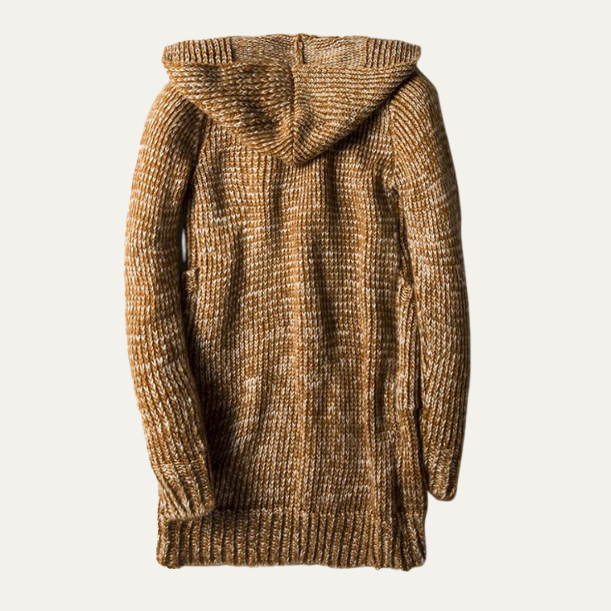 The Porto Cesareo Men’s Warm Casual Thick Knitted Hooded Sweater