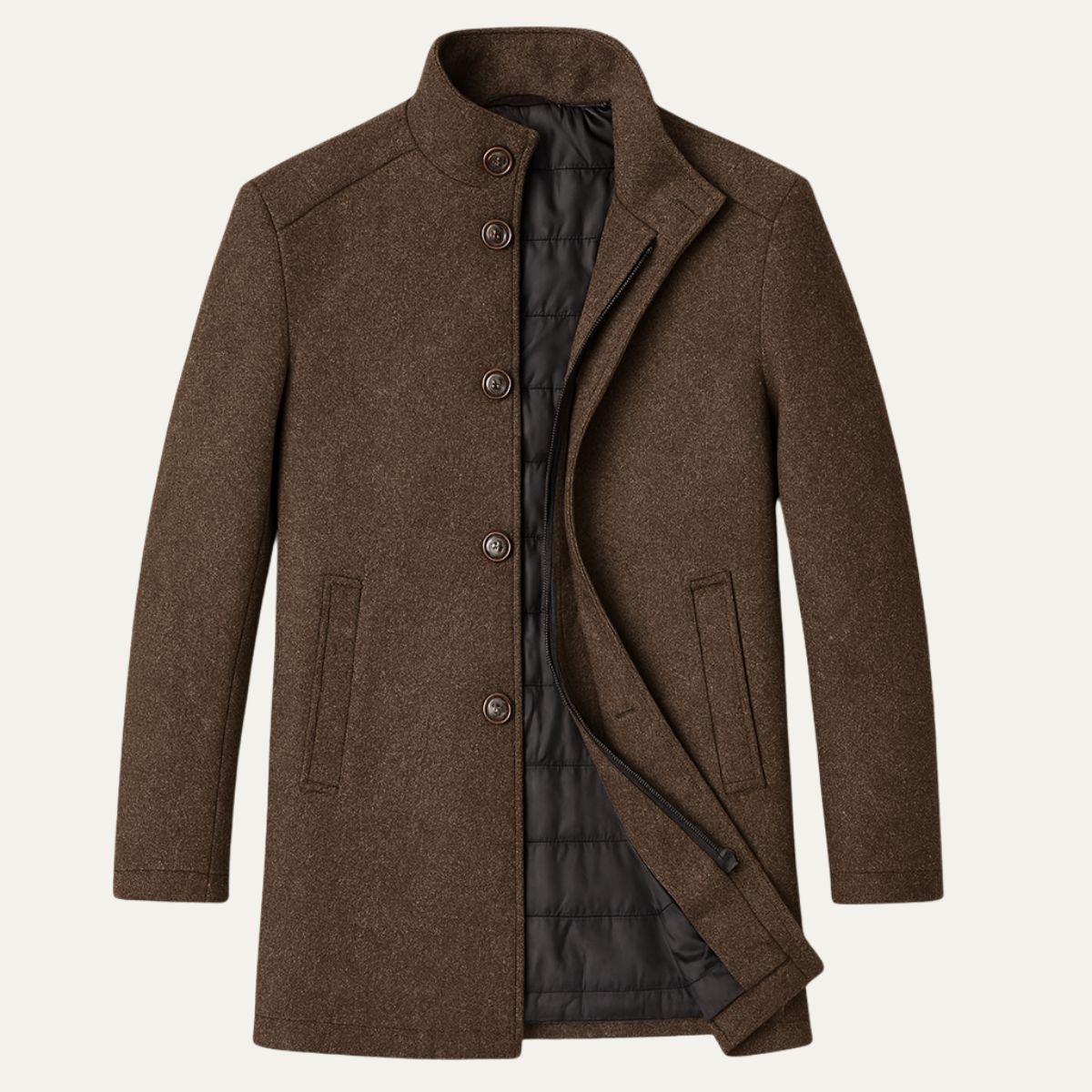 The Vienna Wool Coat – Men’s Classic Winter Overcoat