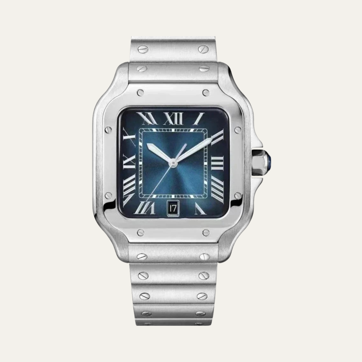 The Marbella Men's Luxury Watch – Stainless Steel Timeless Design