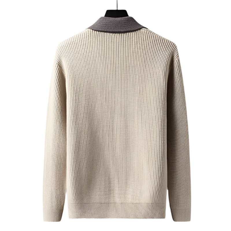 The Inverness Elegant Cardigan with Pockets for Men