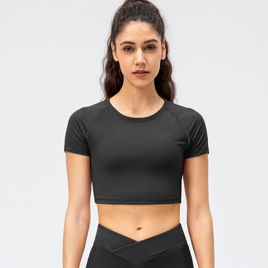 Sports Short Sleeved Yoga Top