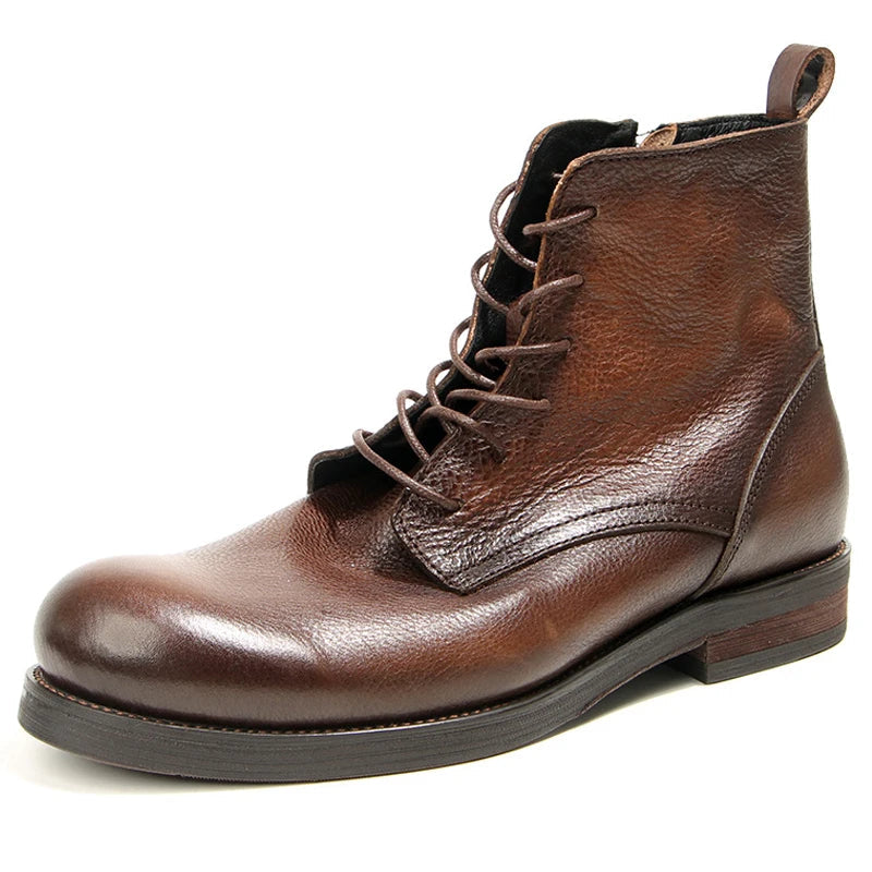 The Colchester Men's Elegant Vintage Leather Boots